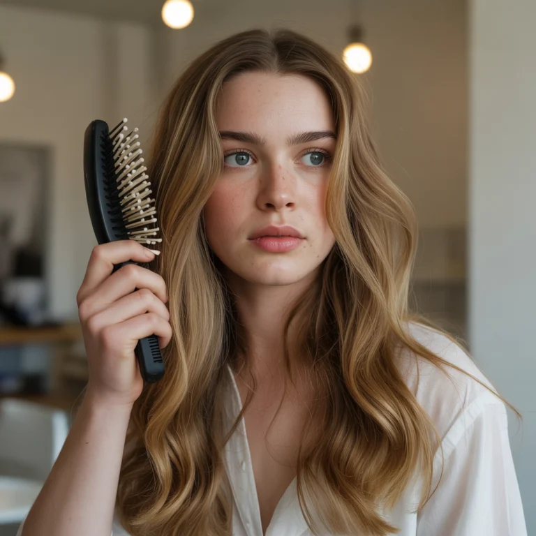 "How to Brush Thin Hair and Keep Strands Healthy Daily"