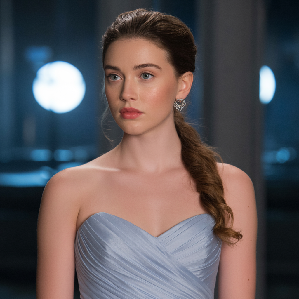 Twisted Low Ponytail