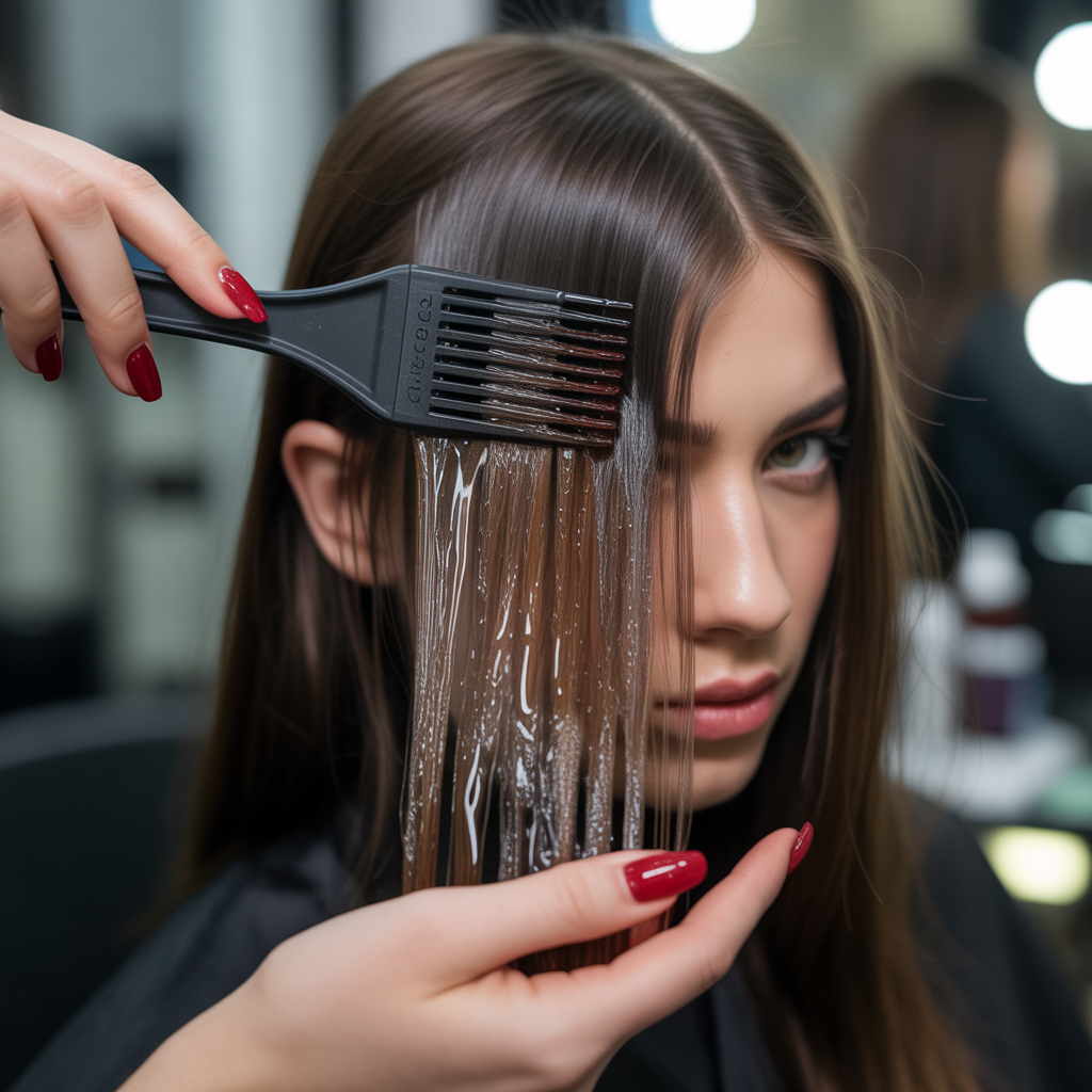 Blending with a Gloss Treatment