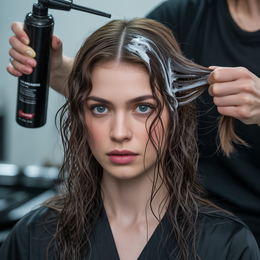 Using lightweight mousse