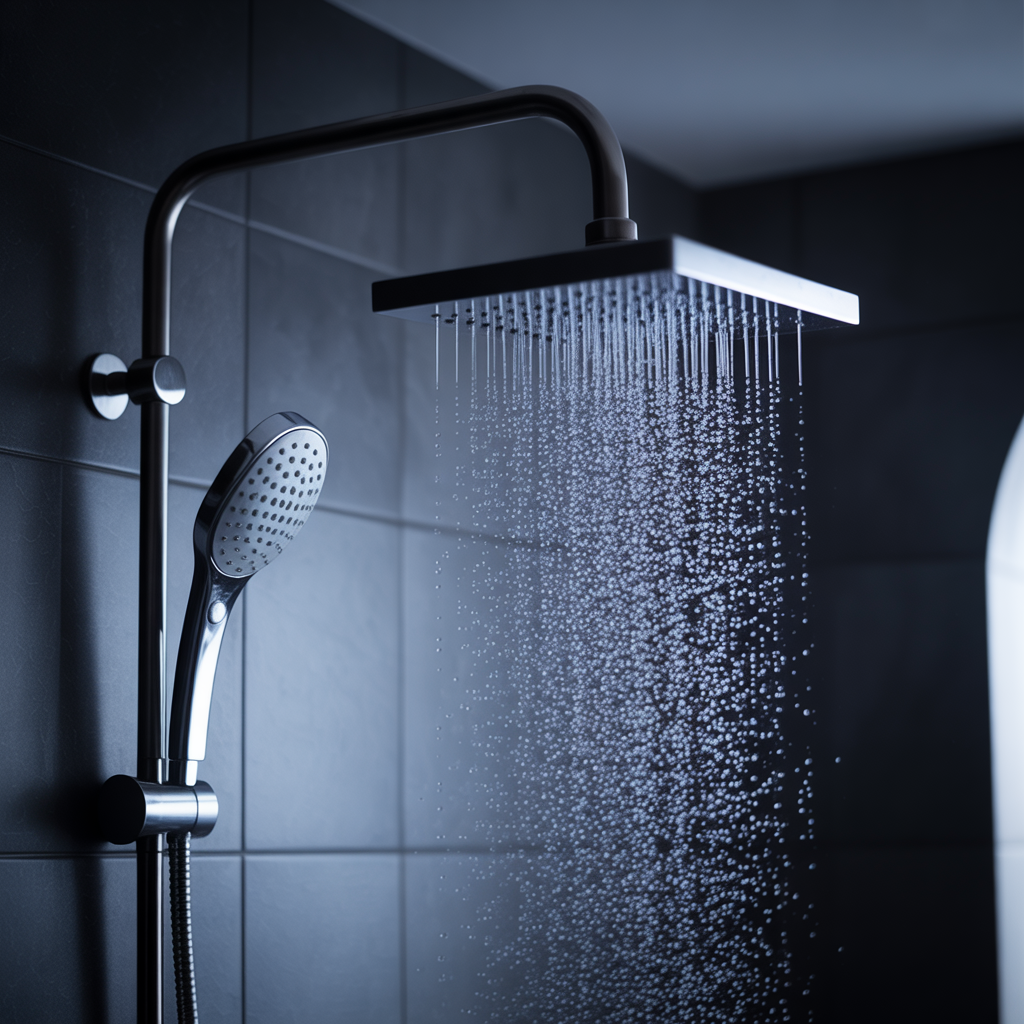 Shower filters to prevent buildup