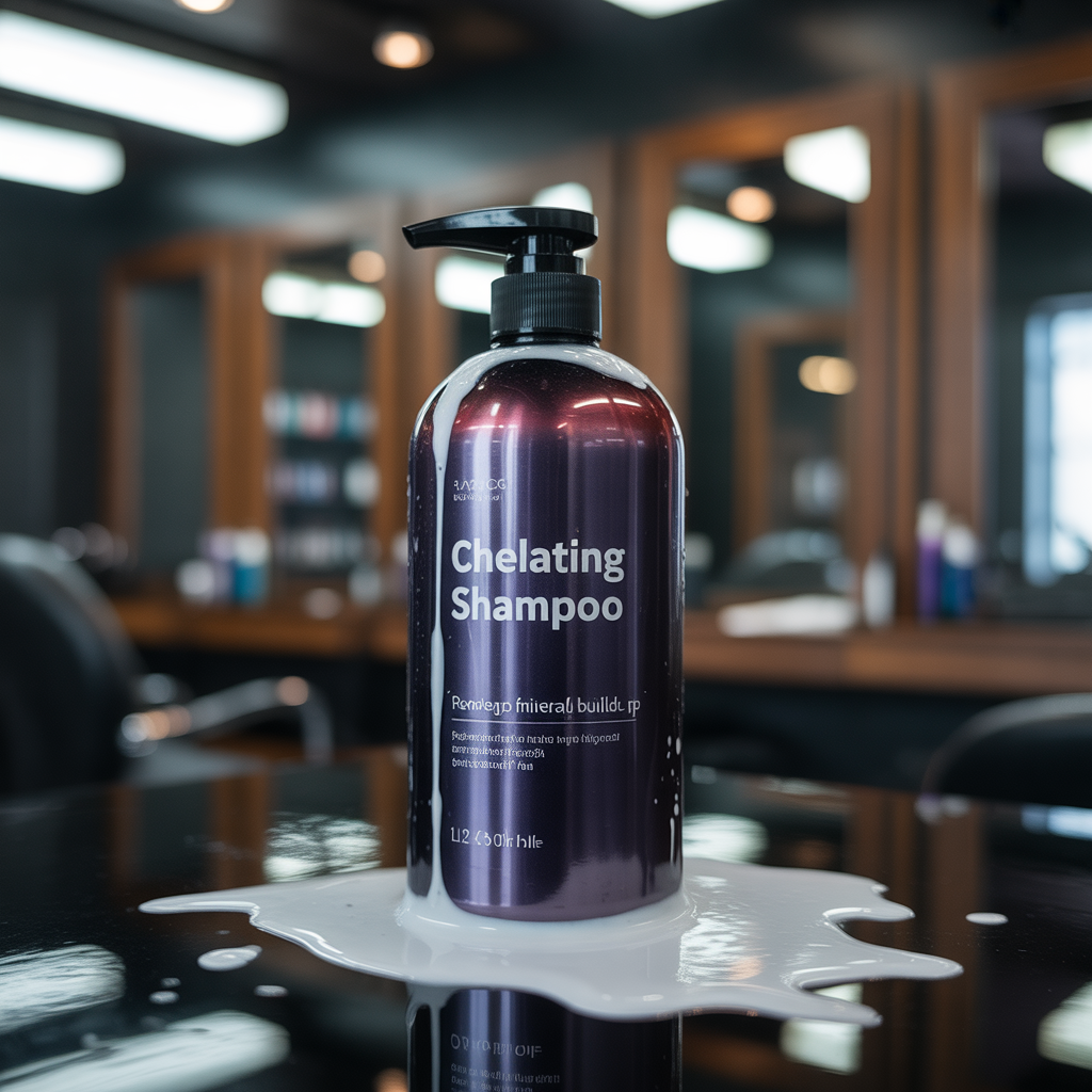 Chelating shampoos for serious buildup