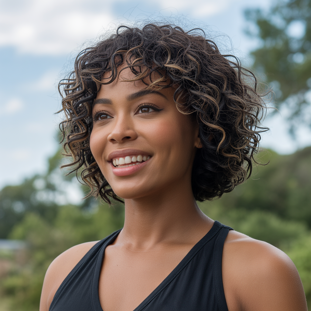 Bob with subtle highlights