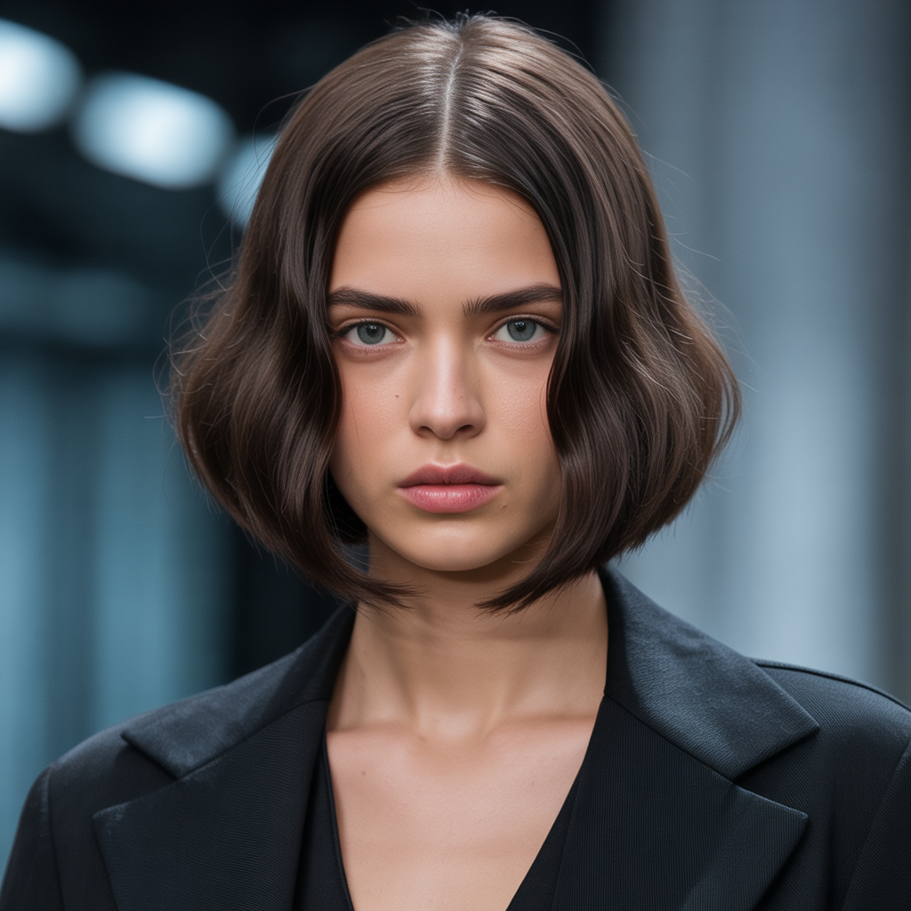 Shoulder-length bob