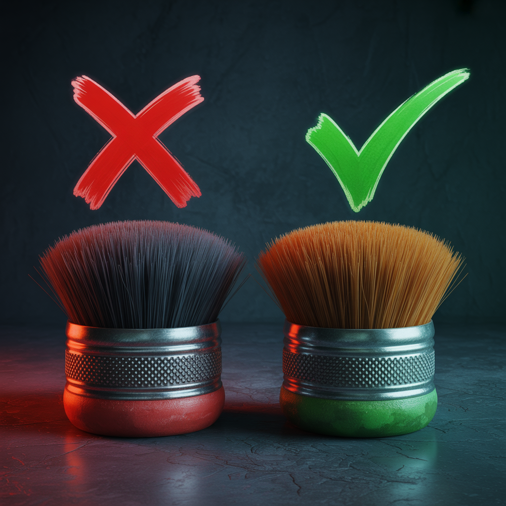 Common Mistakes in Choosing Hair Brushes