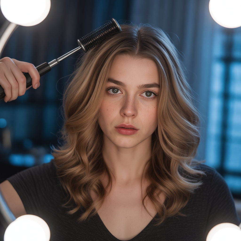 Refresh Midday With a Curling Wand