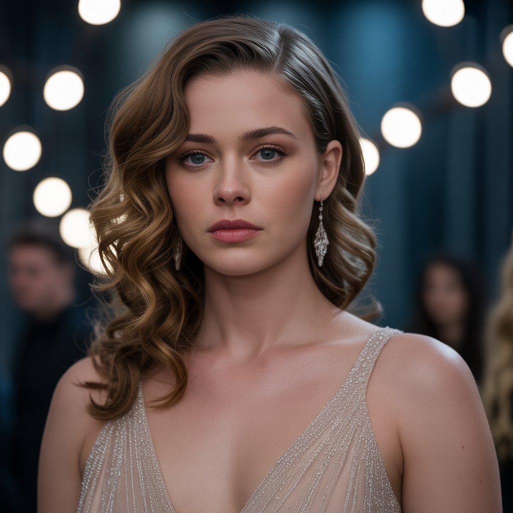 Elegant Curly Pixie Cut