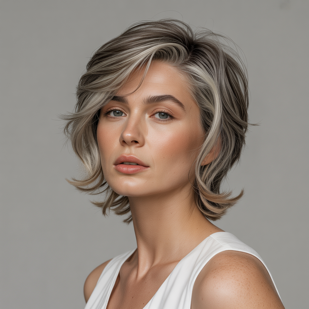 Layered crop with volume