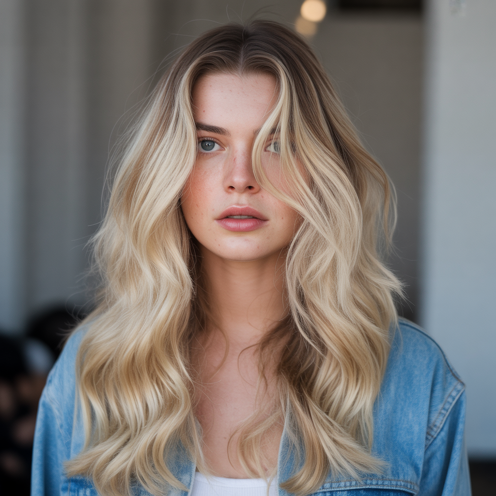 Light brown to blonde 