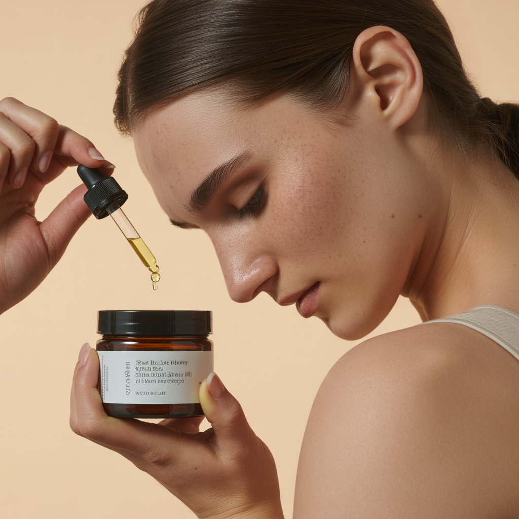 Dab Shea Butter or Natural Oils