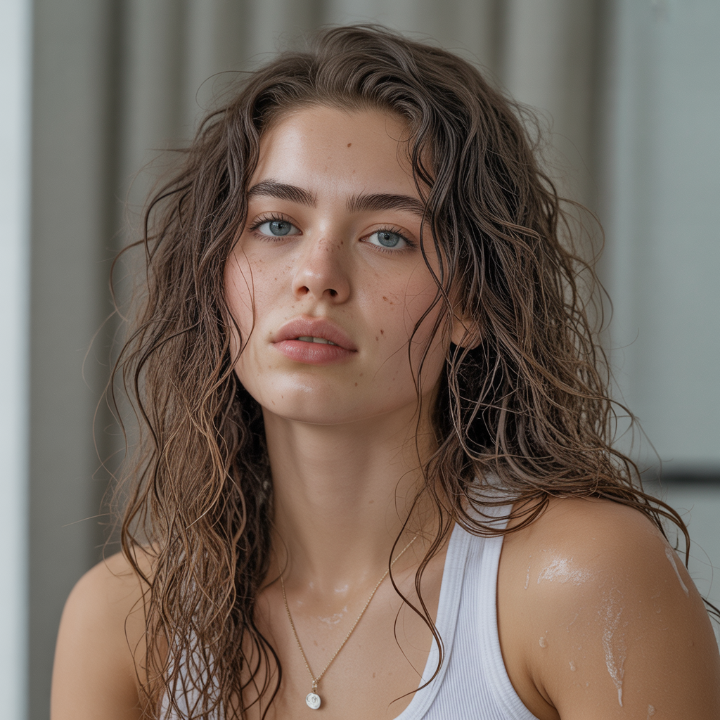 Never blow dry dirty hair