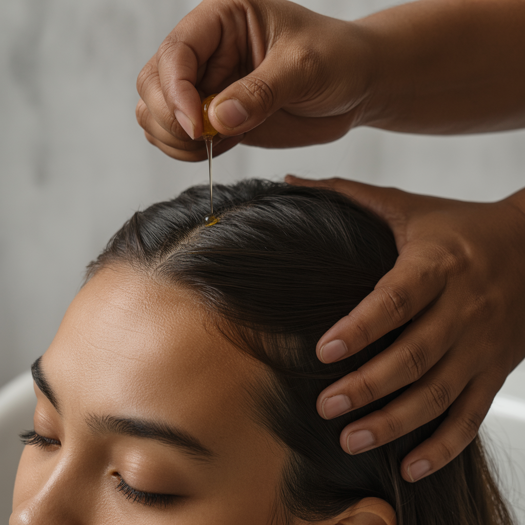Scalp care for stronger roots