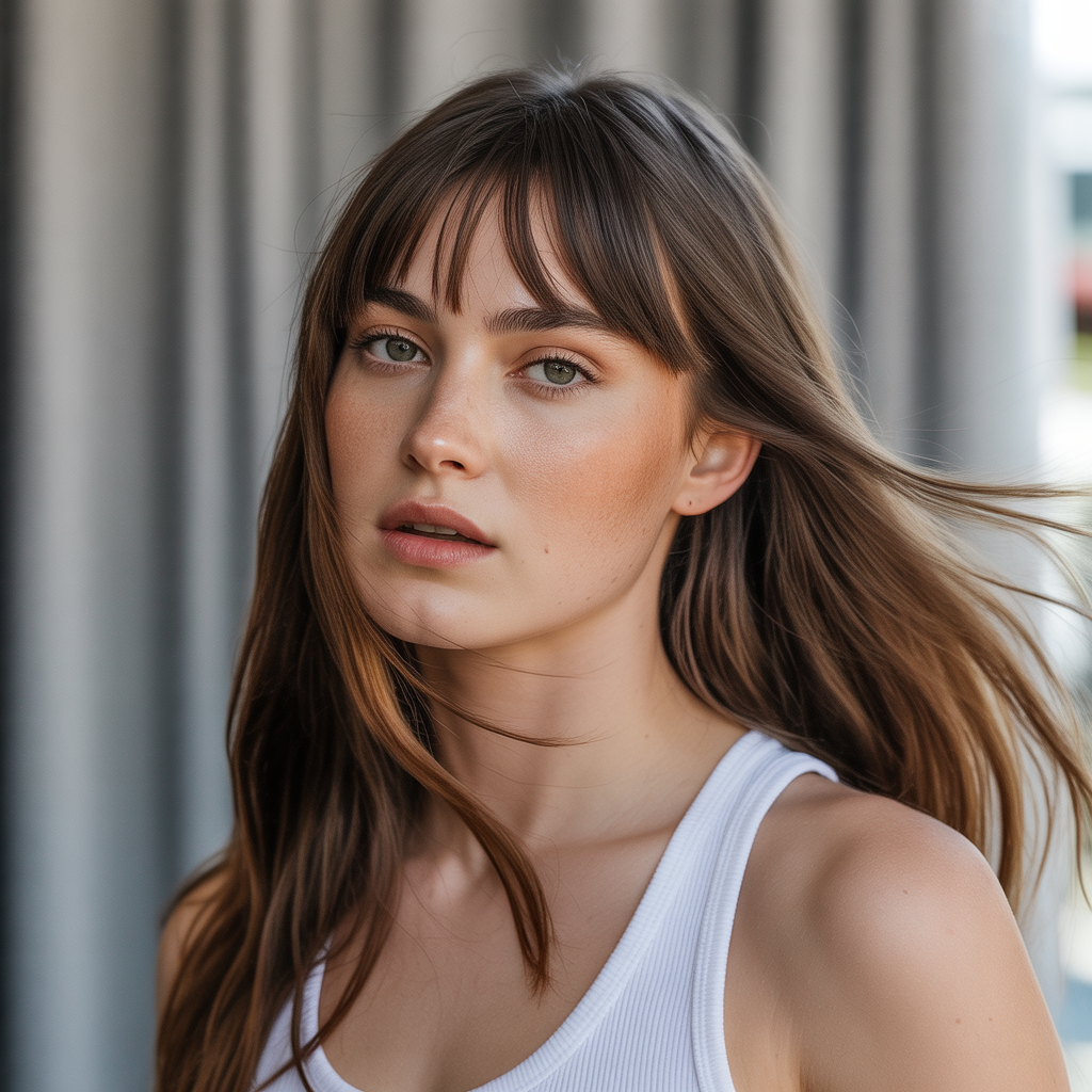 Try Curtain Bangs if Splitting Persists