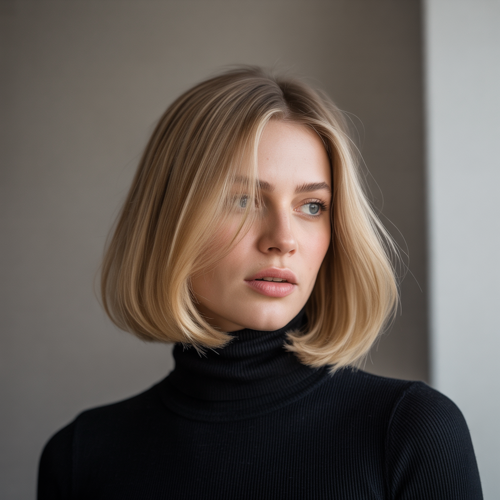 Choppy Lob with Modern Edge