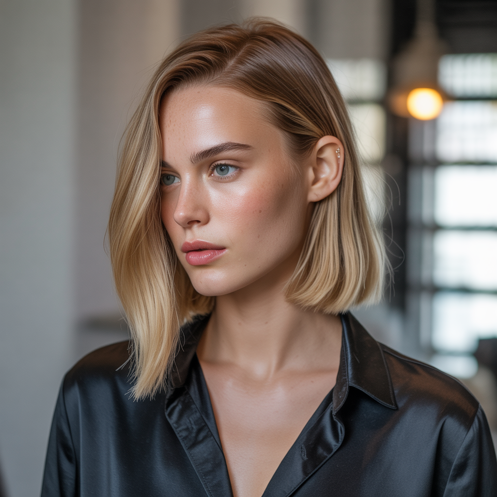 Asymmetrical Lob for Modern Style