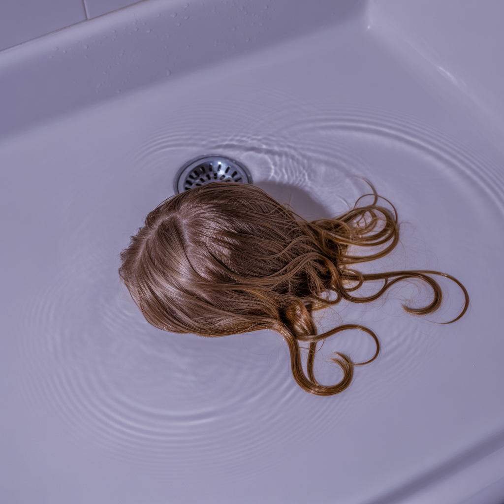 Hair Feels Lighter or Less Dense