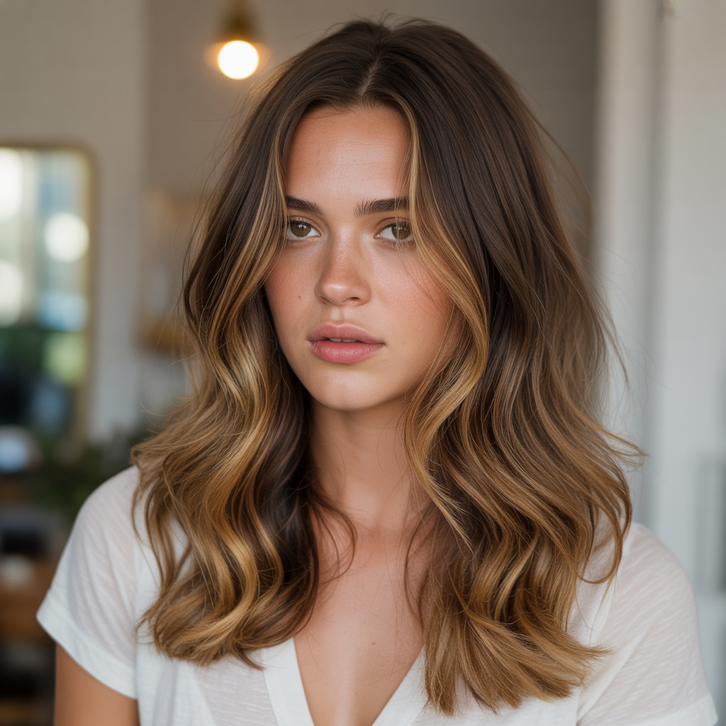 Honey-drizzled effect