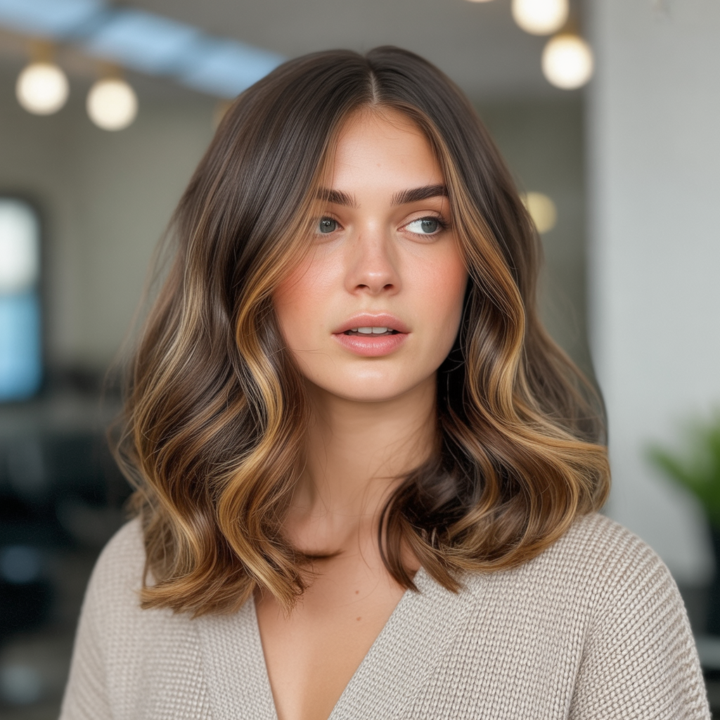 Mocha with caramel glow