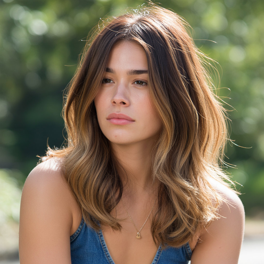 Chestnut with caramel depth