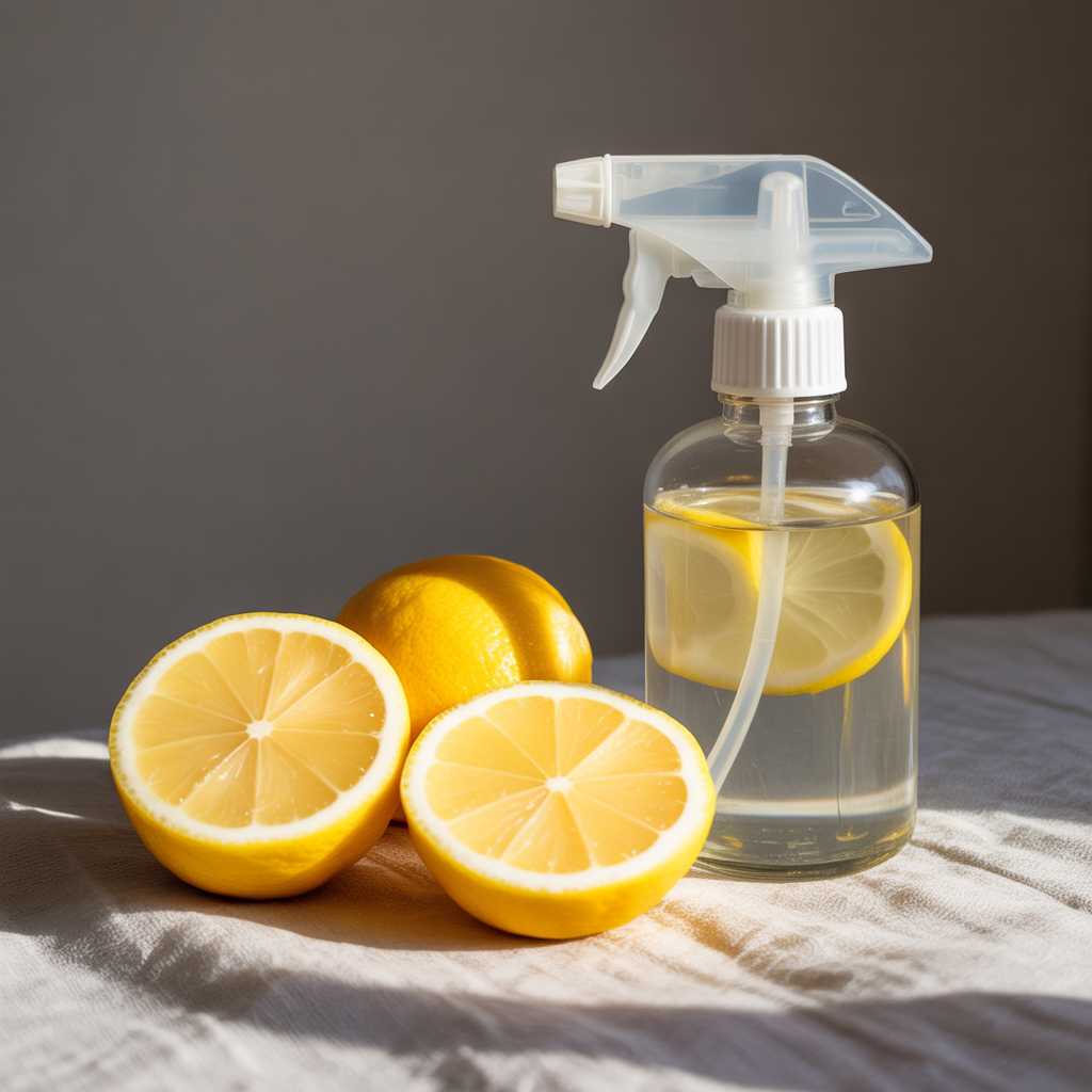 Apply Lemon Juice Rinse