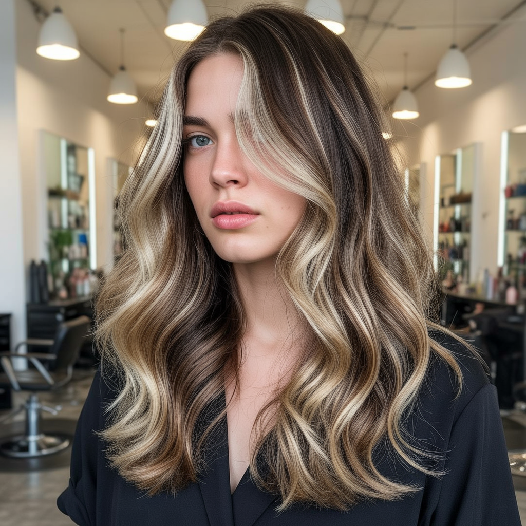 Cover With A Cool-Toned Balayage