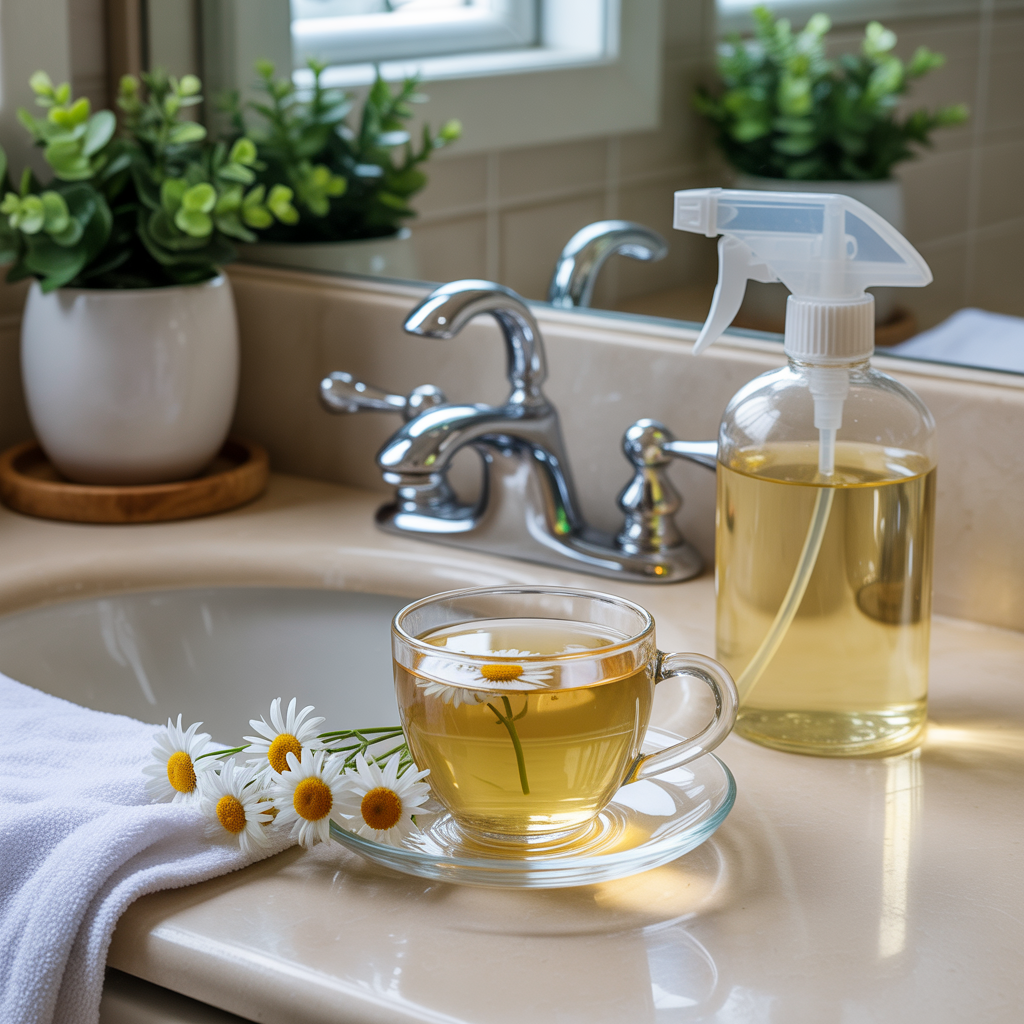 Use Chamomile Tea Rinse