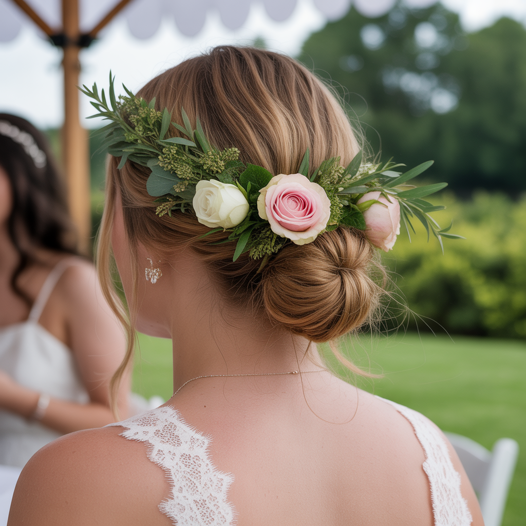 20 Stunning Bridal Shower Hairstyles the Bride Must Try 8 Messy textured bun