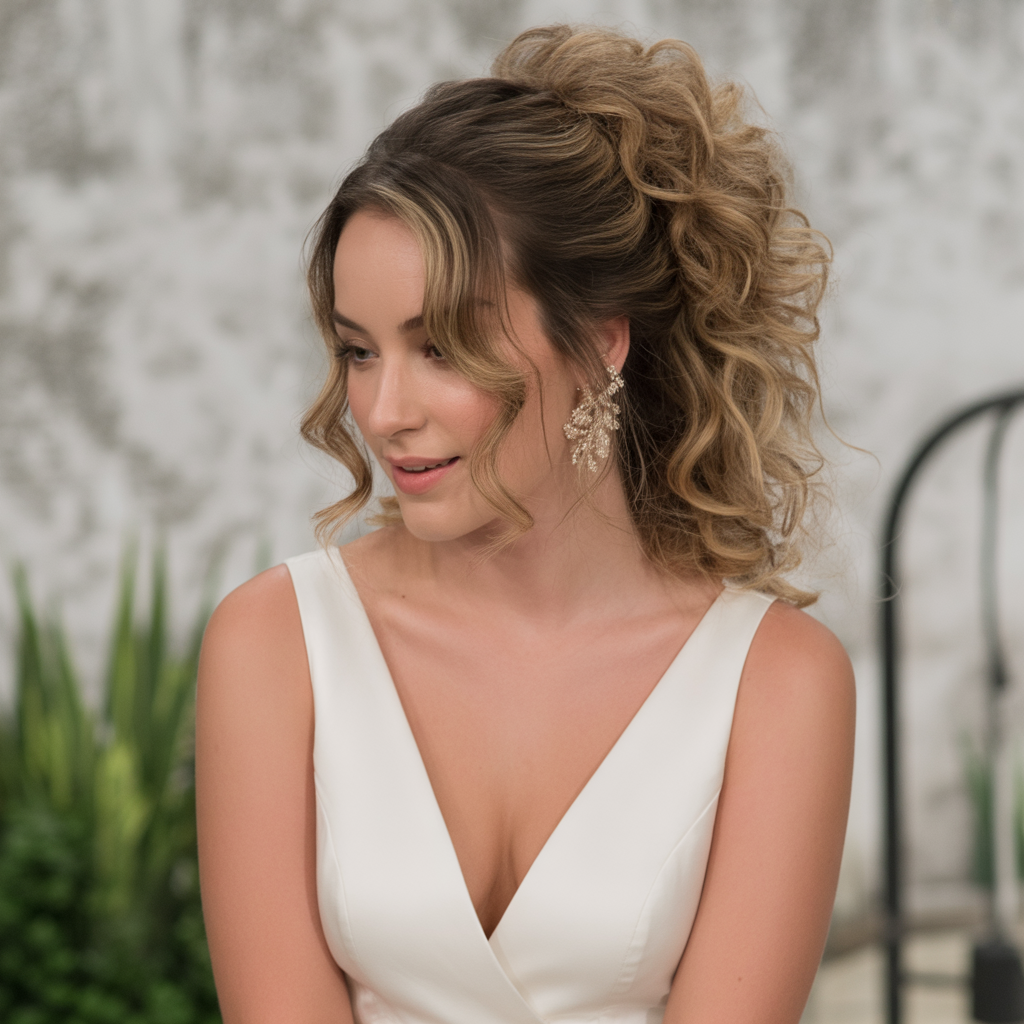20 Stunning Bridal Shower Hairstyles the Bride Must Try 11 Voluminous high ponytail