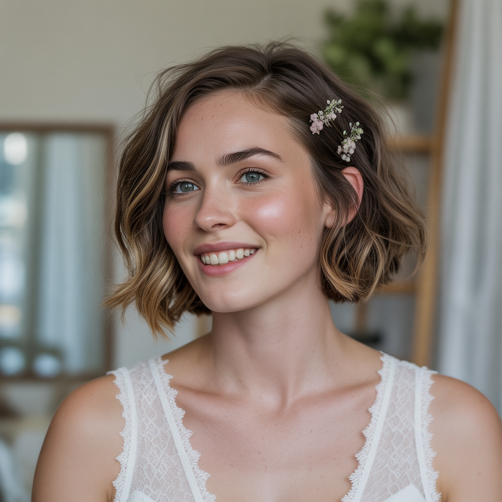 20 Stunning Bridal Shower Hairstyles the Bride Must Try 14 Sleek ballerina bun