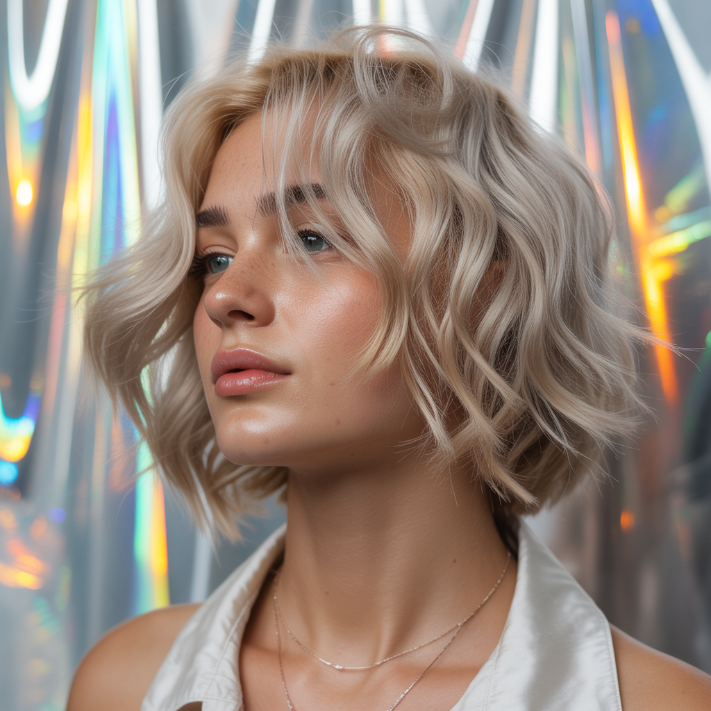 Textured Bob for Added Volume