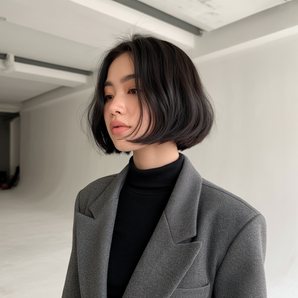 Angled Bob for Sharp Definition