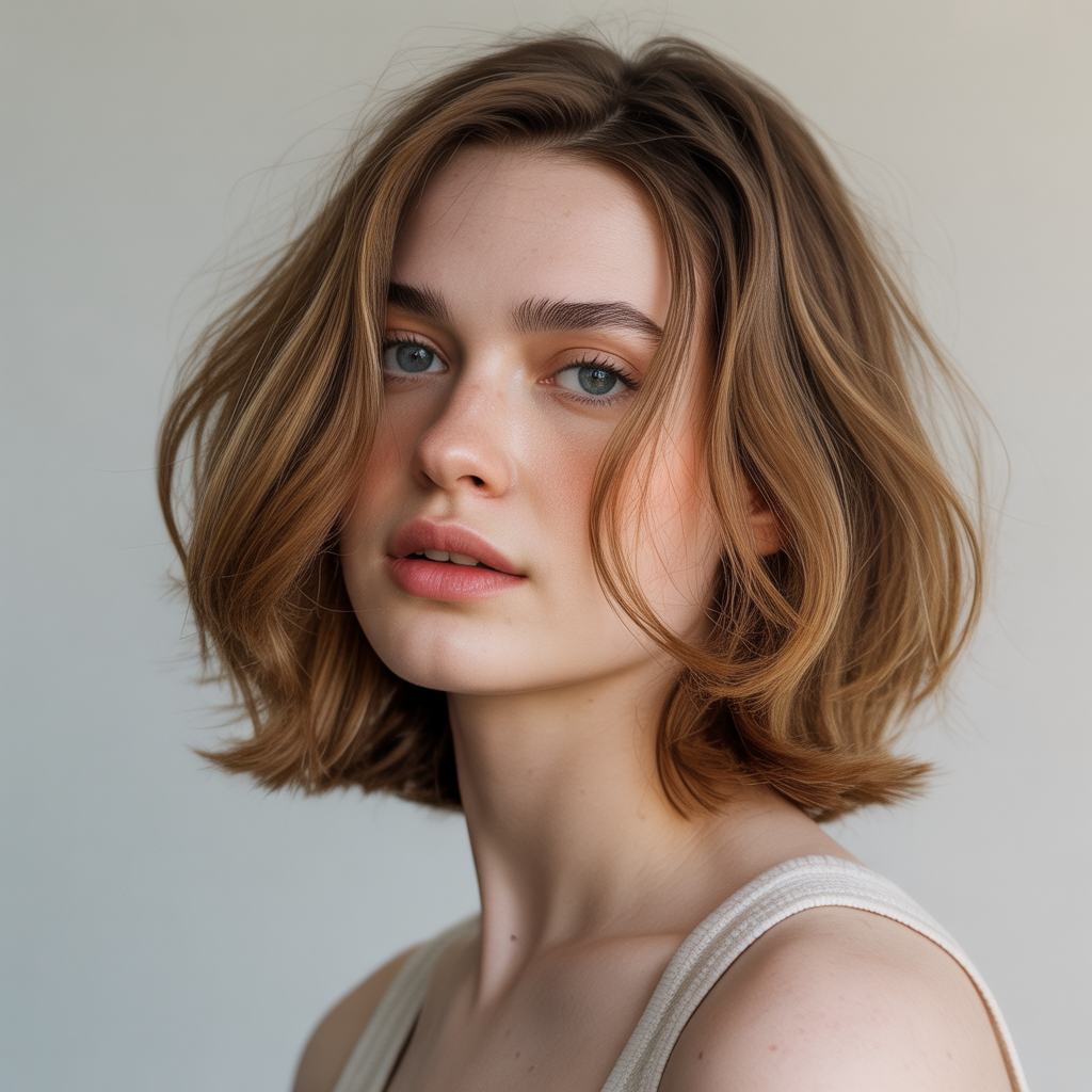 Layered Bob with Light Texture
