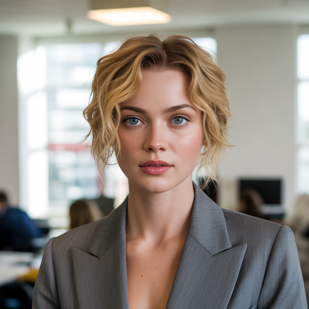 Textured Collarbone Cut