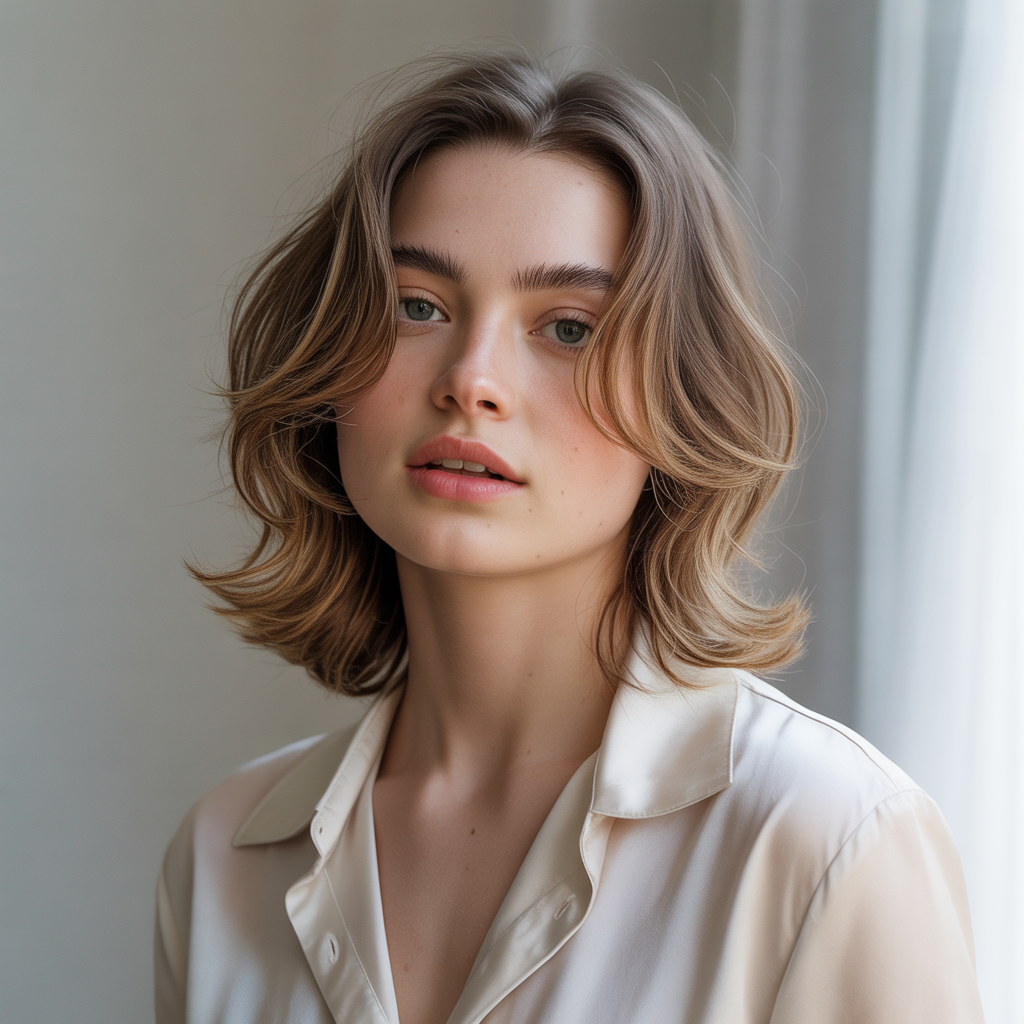 Layered Cut with Face-Framing Pieces