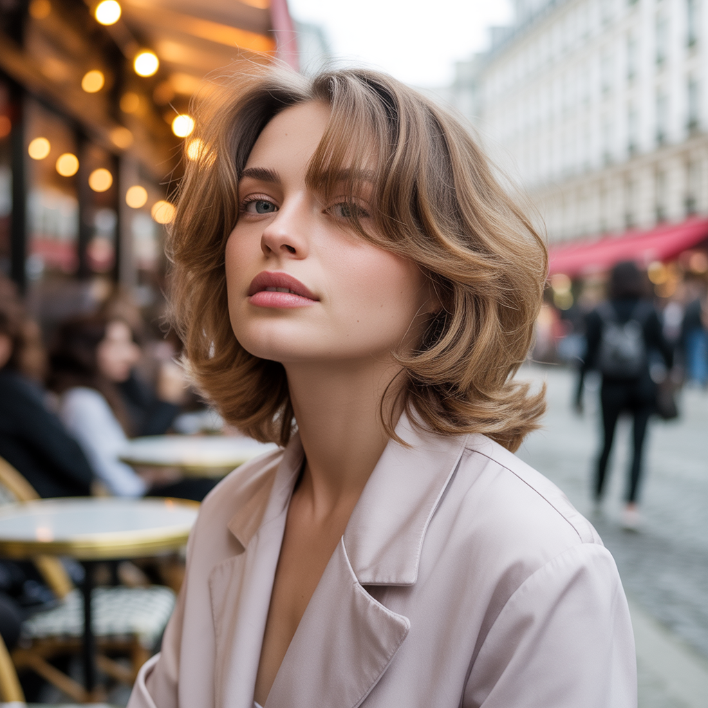 Medium Layered Cut with Gentle Waves