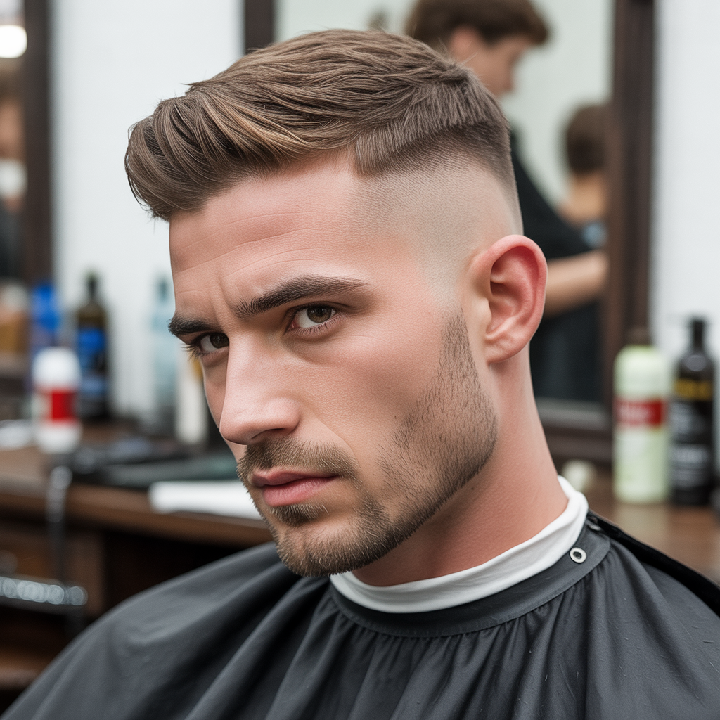 Mid Fade with Short Top