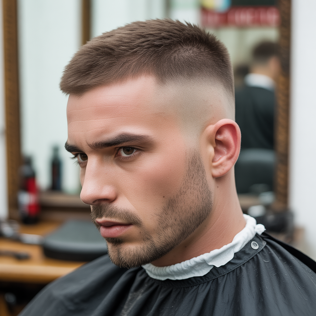 Minimalist Buzz Fade