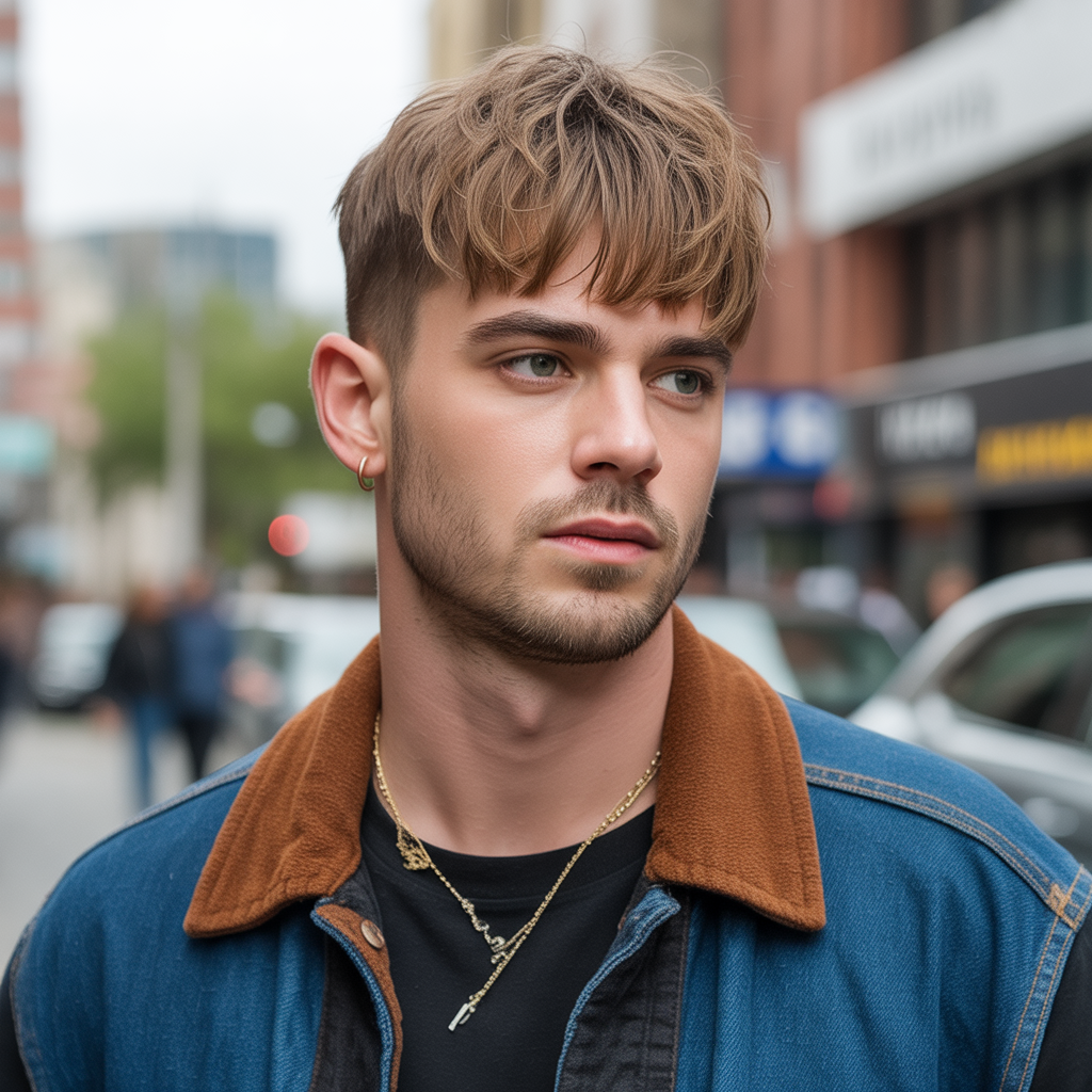 Modern Caesar with Texture