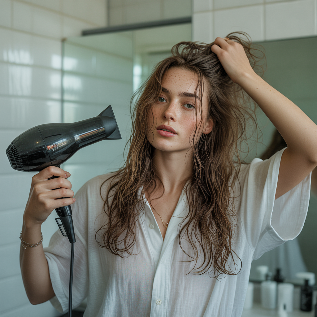 Rough Dry To Remove Excess Moisture