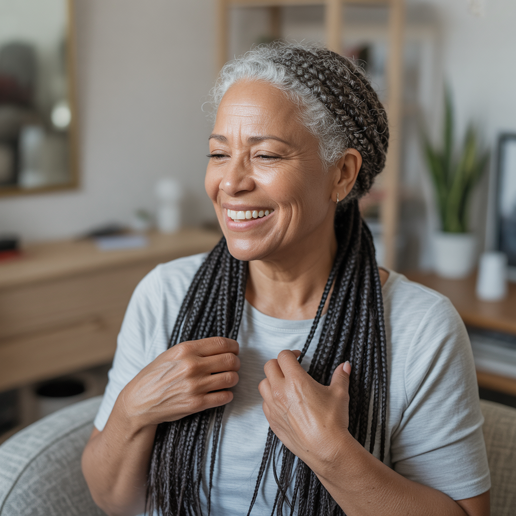 Avoid tight hairstyles