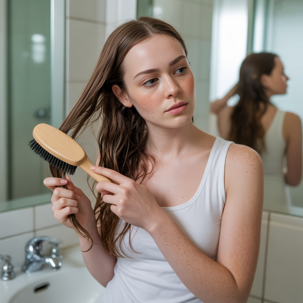 Brushing Before Washing