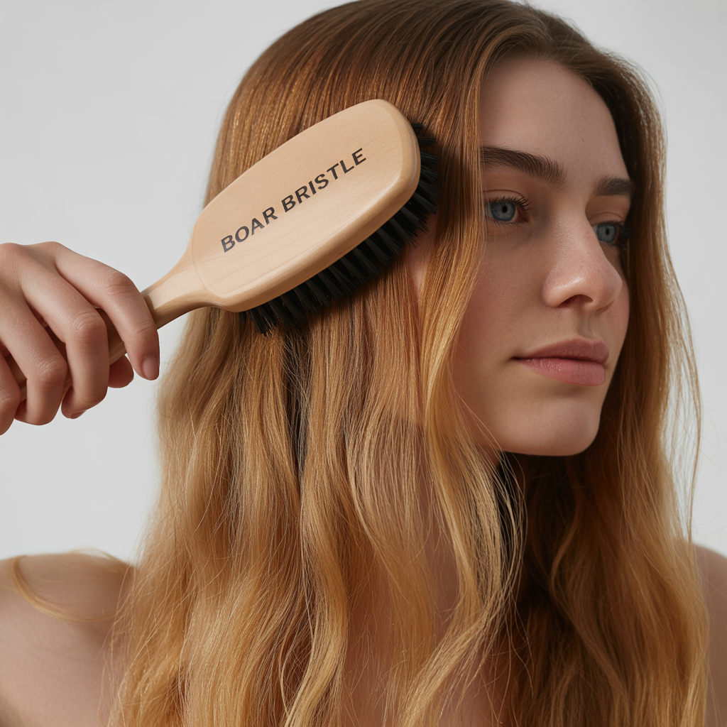 Brushing to Distribute Natural Oils