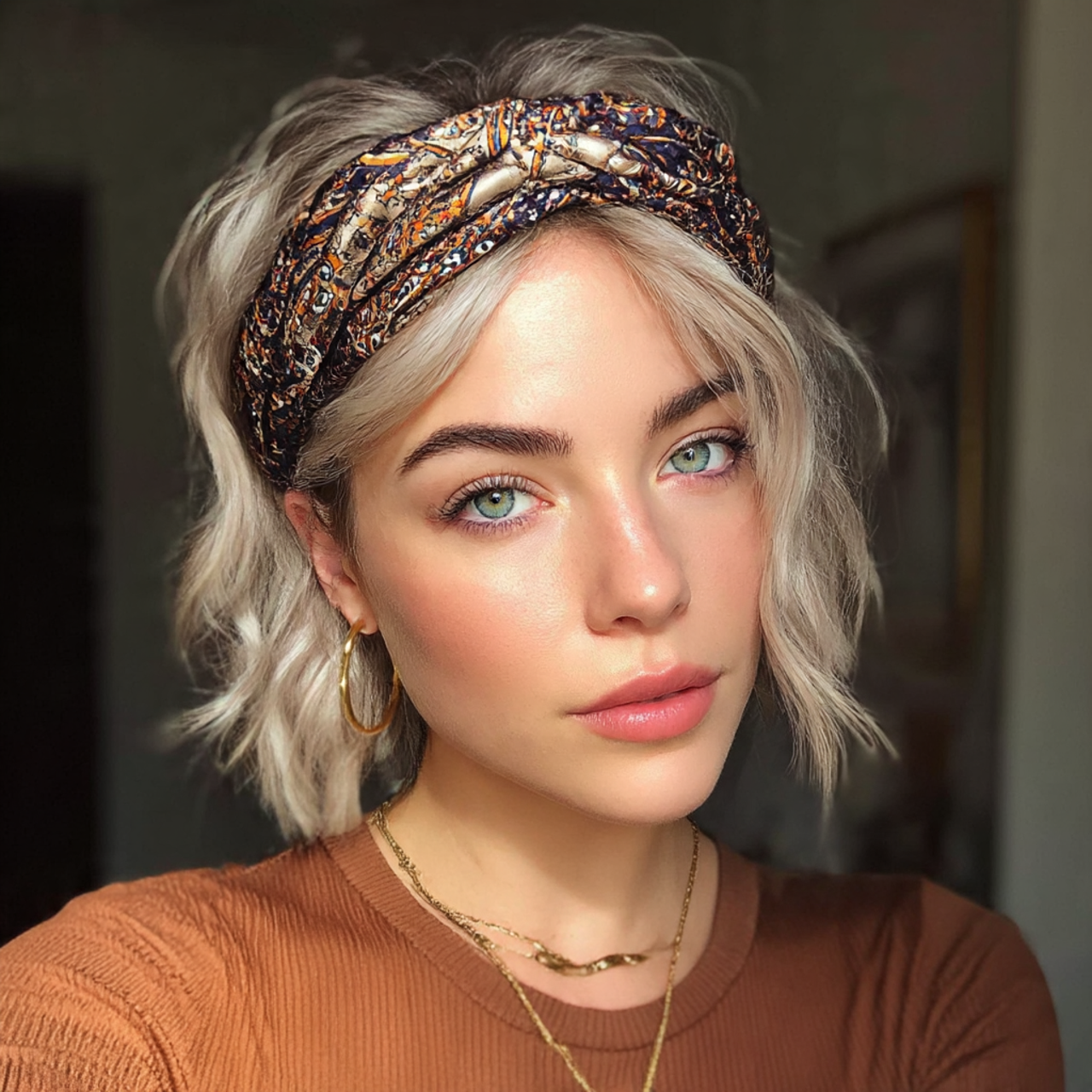 Trendy Thick Headband Hairstyles for Effortless Style