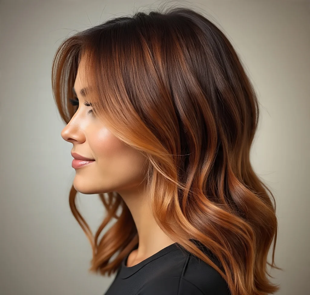 Smooth Ends with Copper Glow