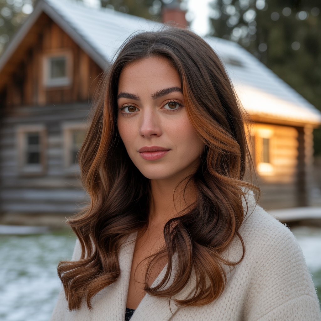 Cinnamon Swirl Balayage