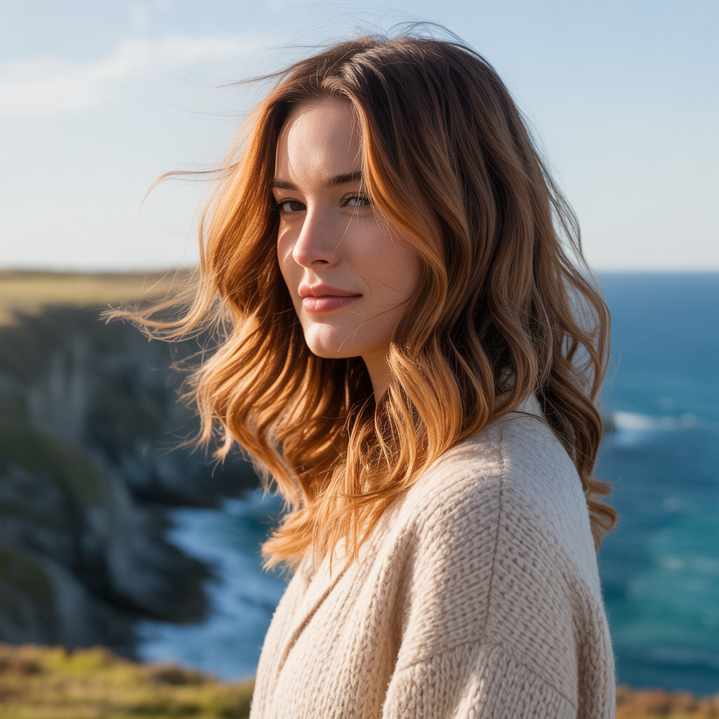 Honey Drizzle on Long Curls