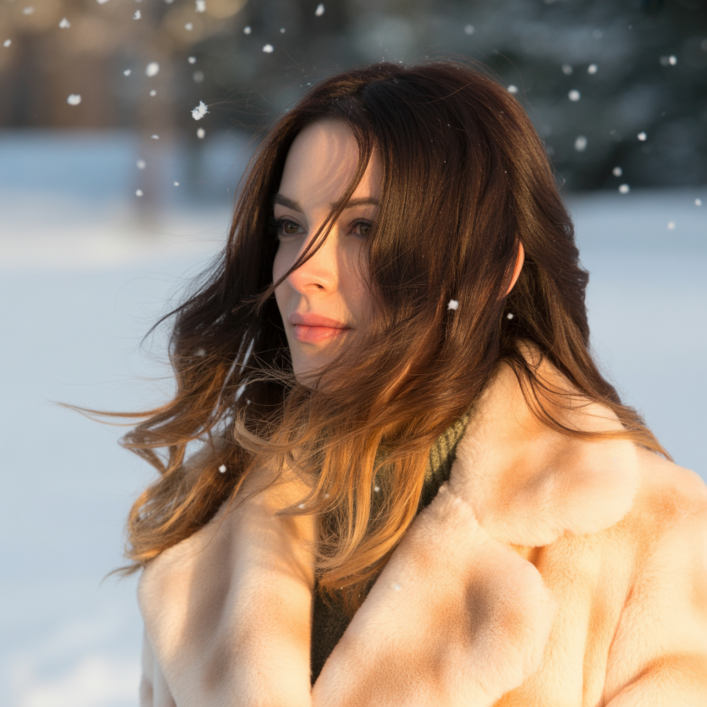 Frosted Brown Highlights