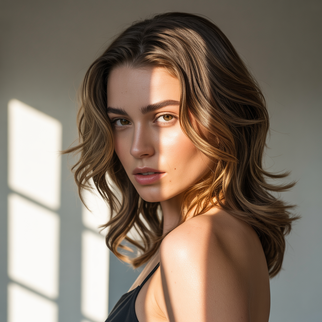 Bronze Shimmer Balayage