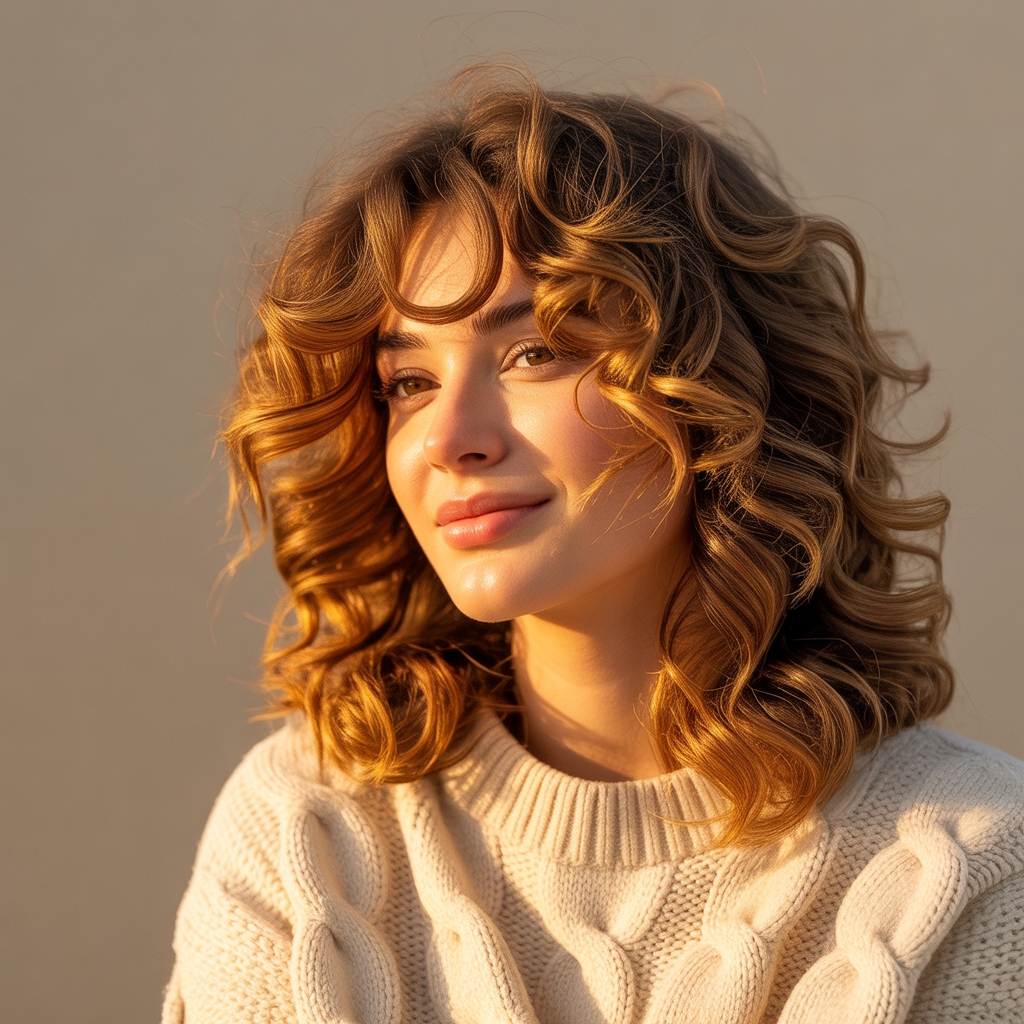 Golden Brown Radiance