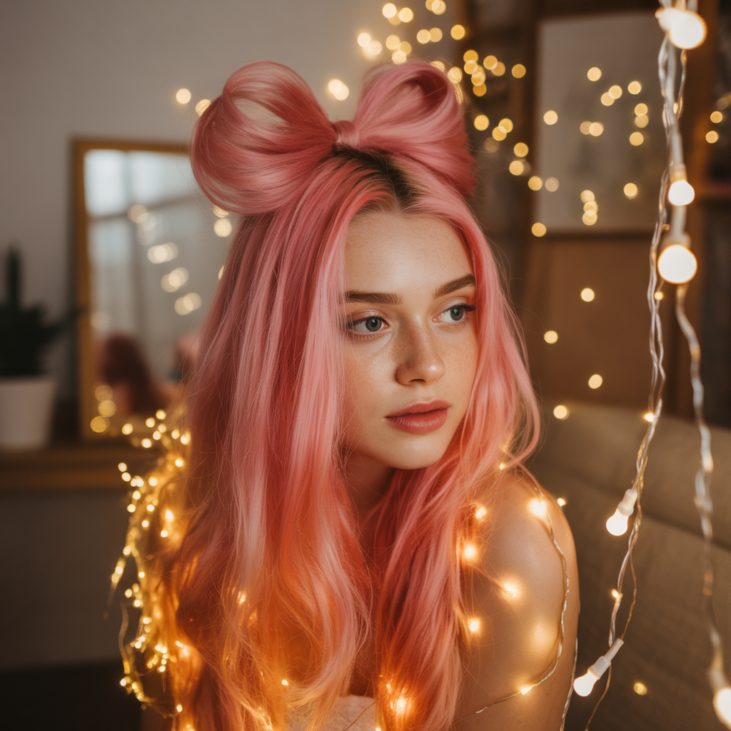 Low Ponytail with Bow